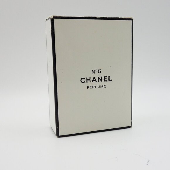 Vintage Chanel No 5 Perfume 1oz/ Size 7 with Original Box - Picture 6 of 8